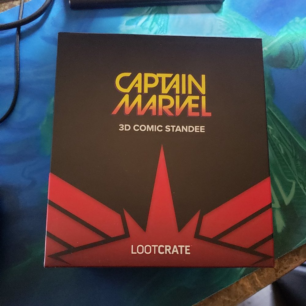 Captain Marvel Standee